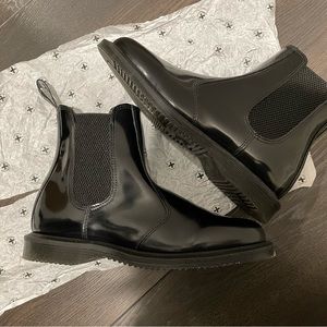 Dr Martens flora chelsea boots size 7 black